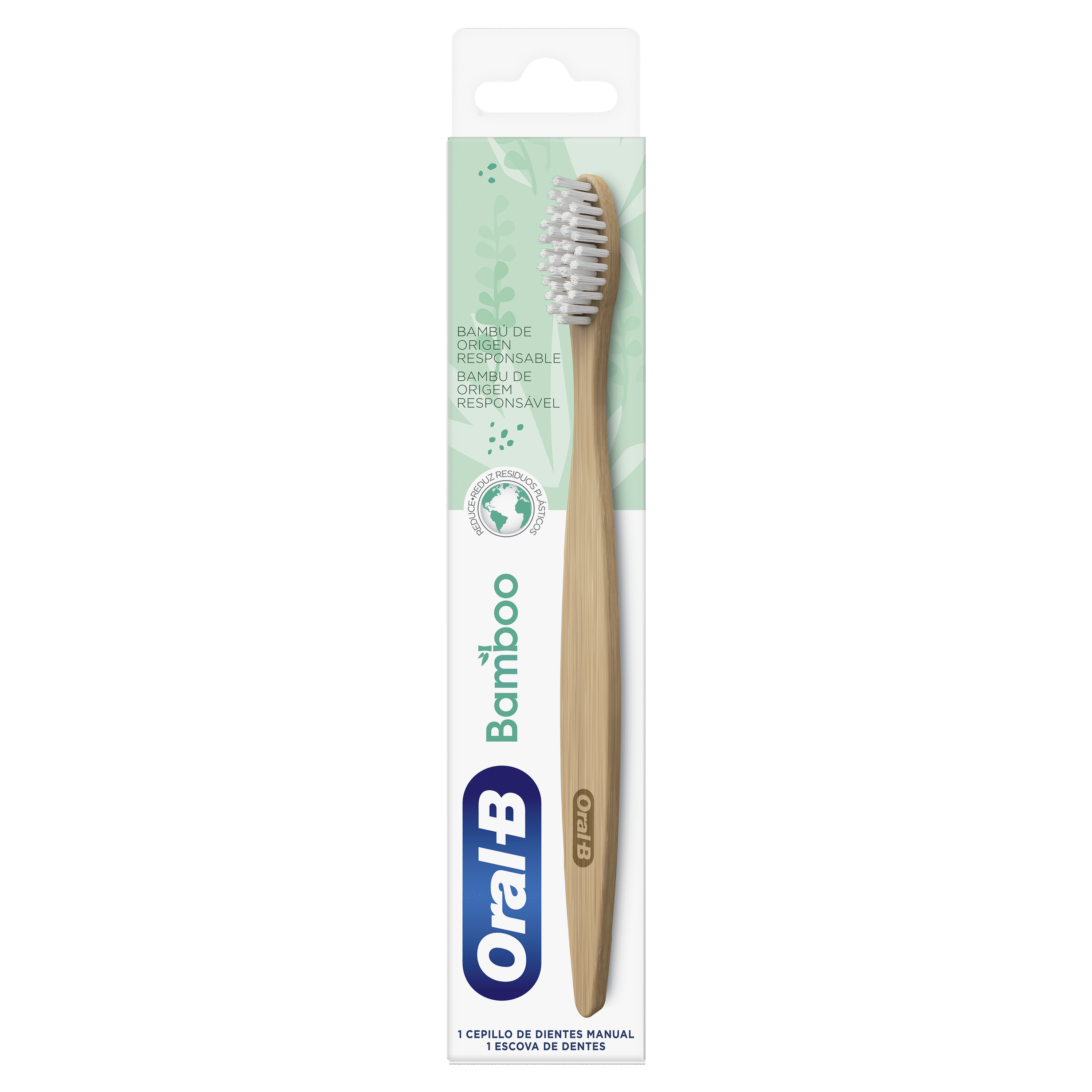 Escova de dentes bamboo Oral-B 1un