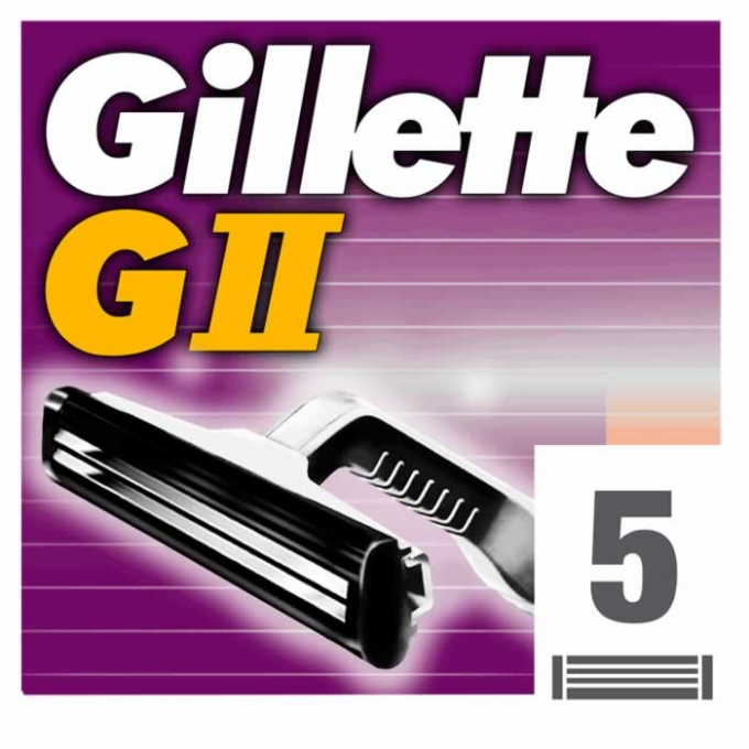 Recarga de lâminas Gillette G2 5un
