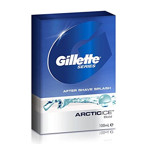 After shave splash Artic Ice Gillette 100ml