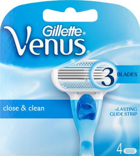 Recarga de lâminas Gillette Venus 4un