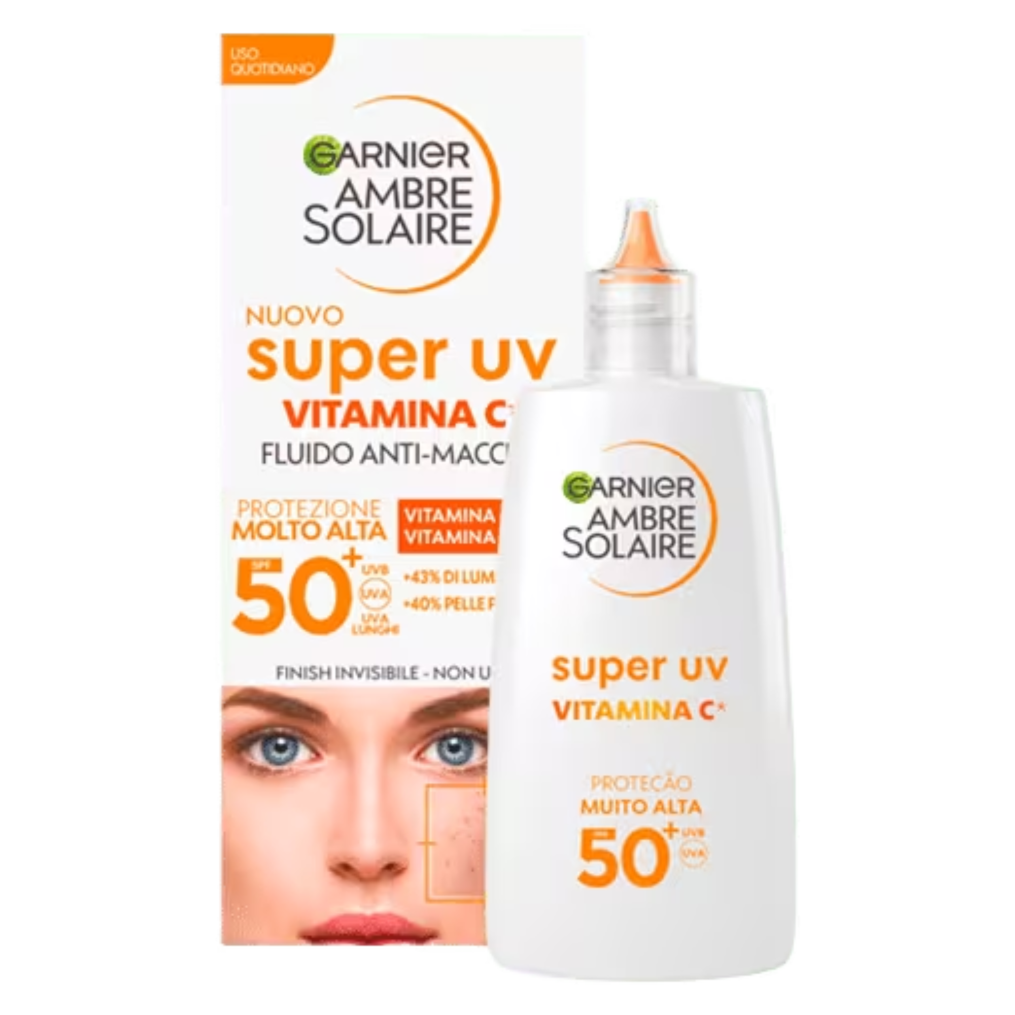 protetor solar ambre solaire vitamina C fps 50+