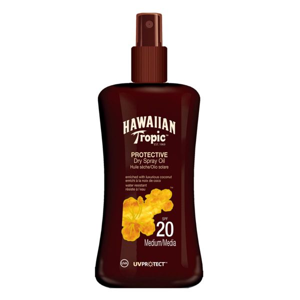 Óleo Protetor Spray FPS 20 Hawaiian Tropic 200ml