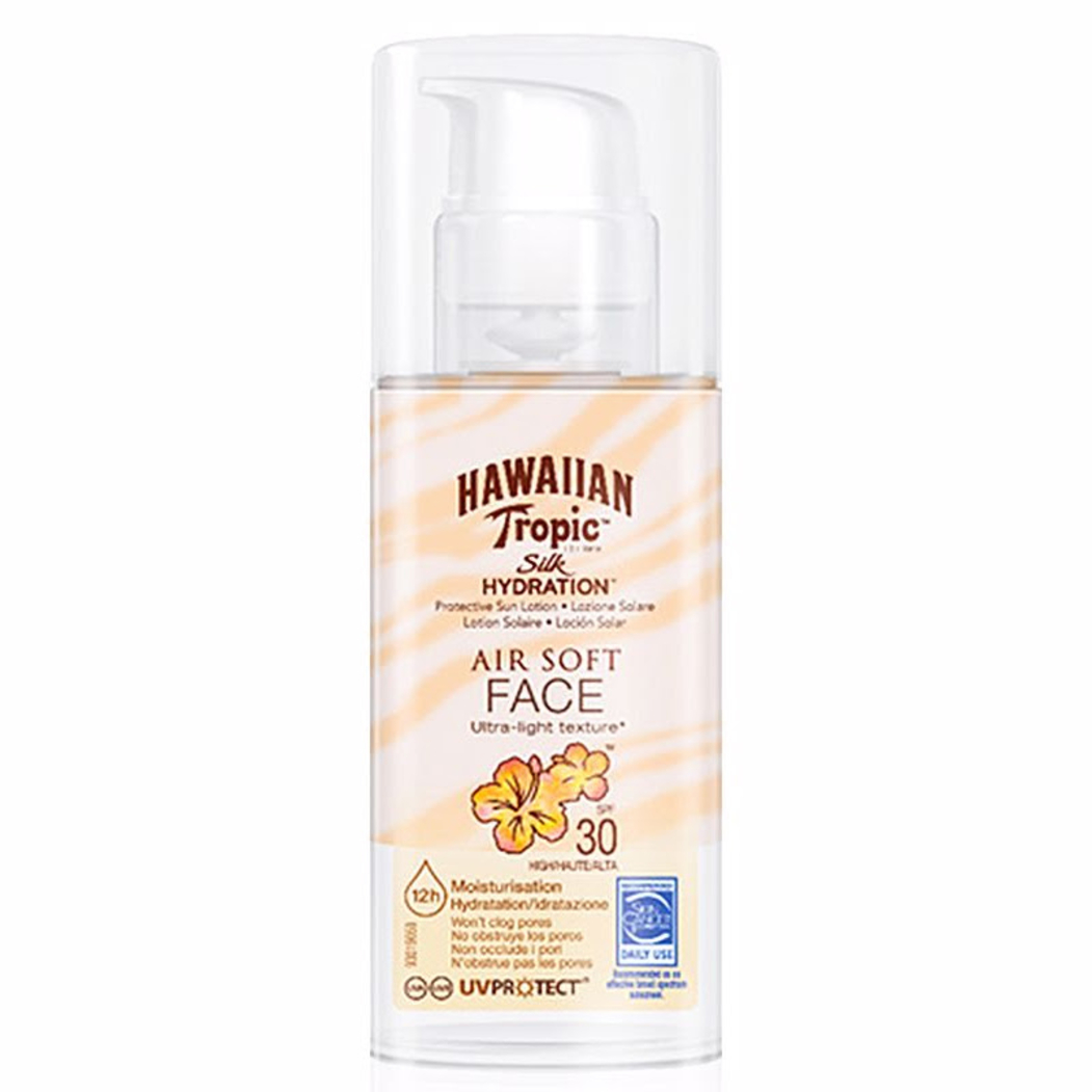 Protetor Solar rosto Hawaiian Tropic FPS 30 90ml