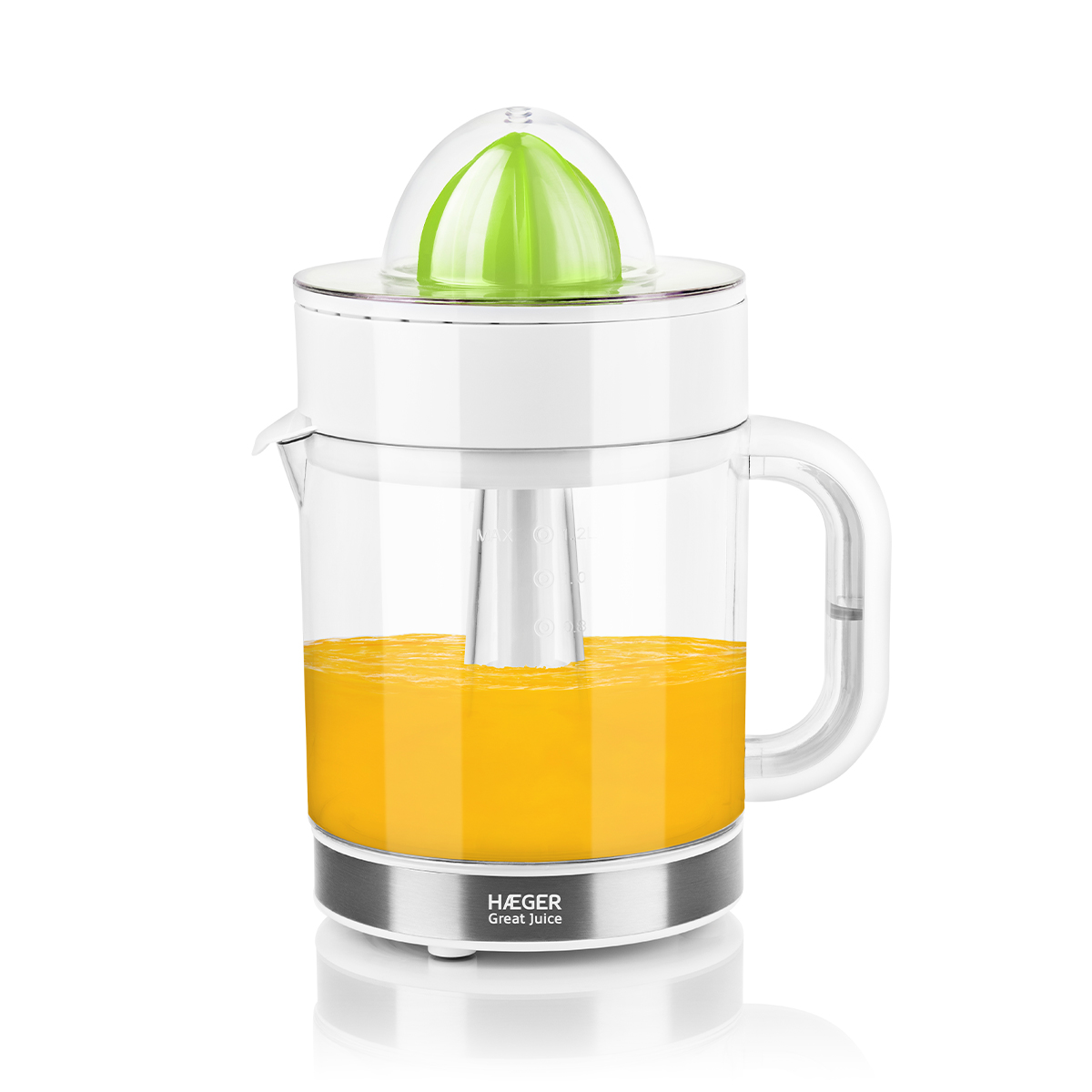 Haeger Juicer Great Juice White 1.2L