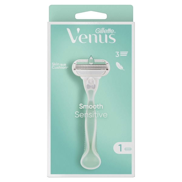 Máquina depiladora Gillette Venus Smooth+1recarga