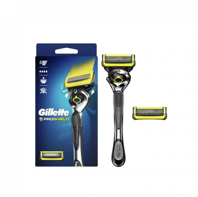 Máquina de barbear Gillette Fusion Proshield 1un