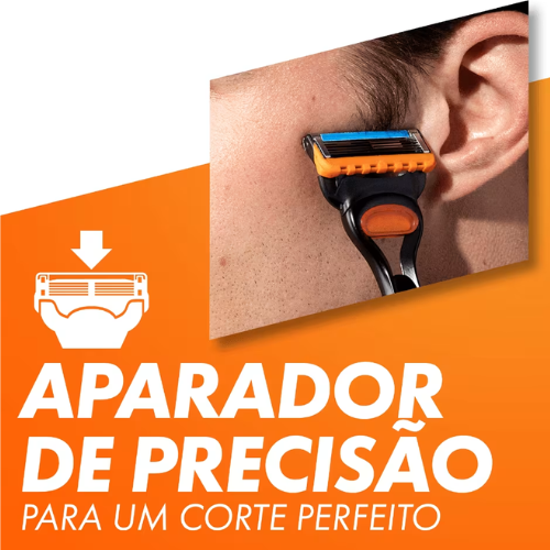 Recarga De Lâminas Gillette Fusion5 4un