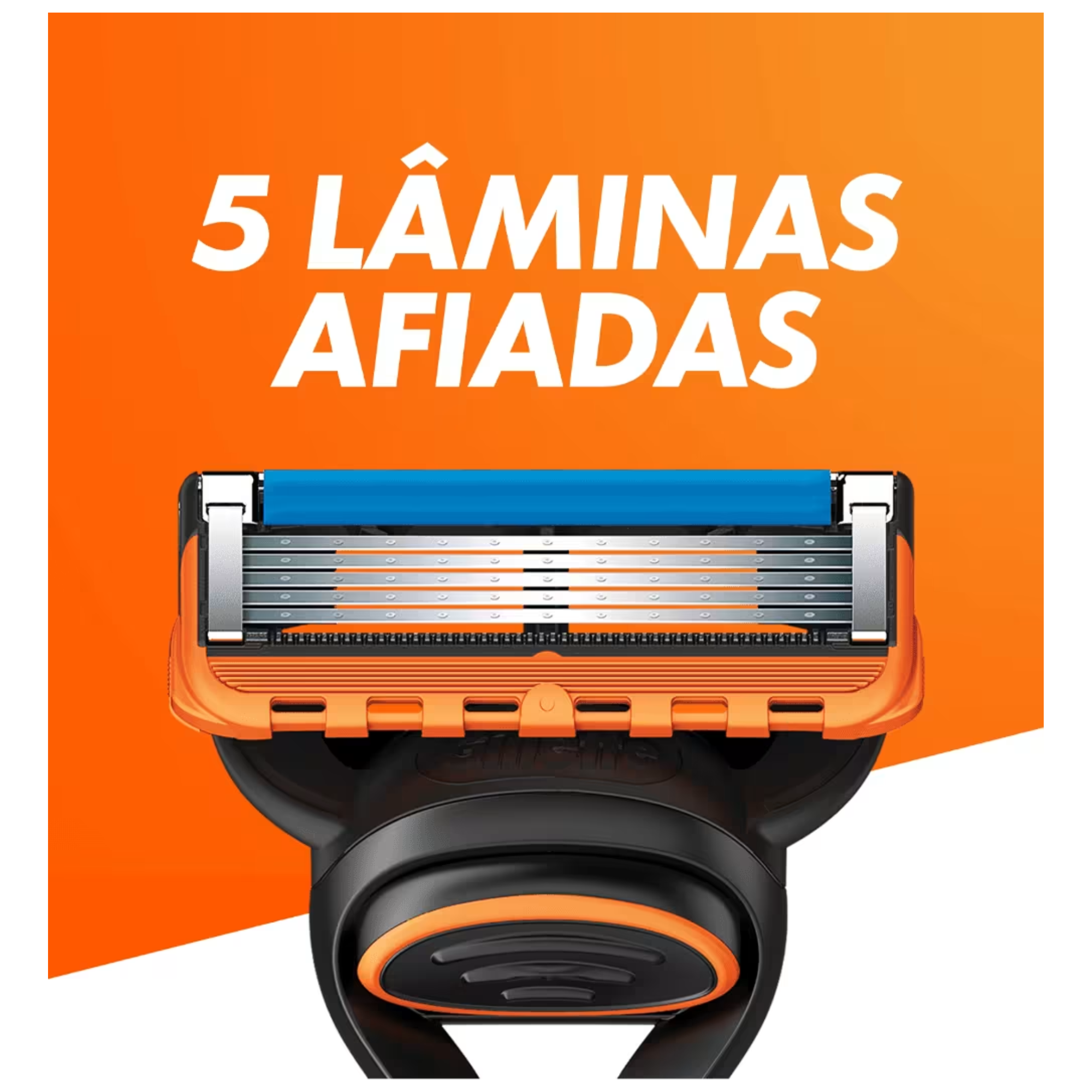 Máquina de Barbear Gillette Fusion 5 + 2 recargas