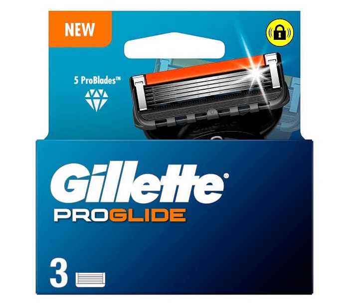 Recarga de lâminas Gillette Proglide 3un