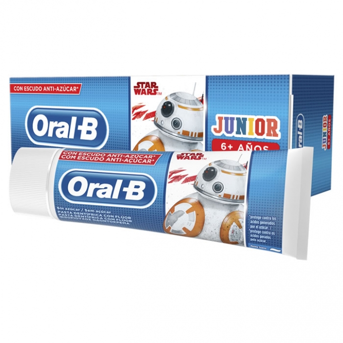 Pasta de dentes Oral-B Junior +6anos 75ml