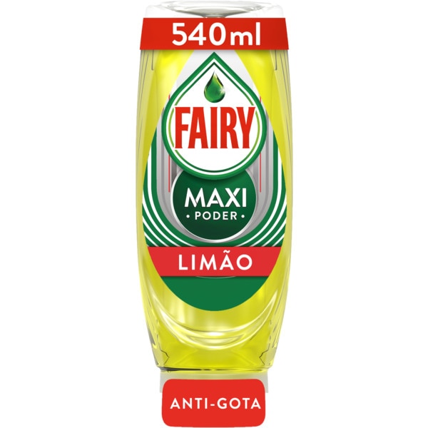 Detergente p/ loiça Fairy Maxy Limão 540ml
