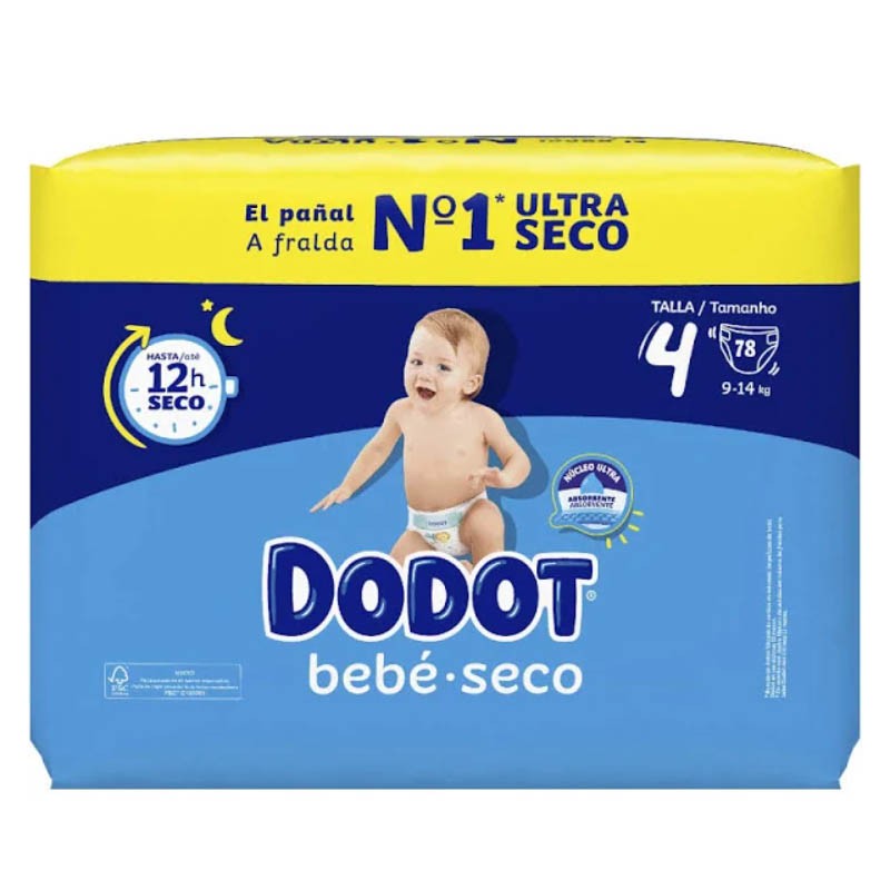Dodot diapers S.4 78un