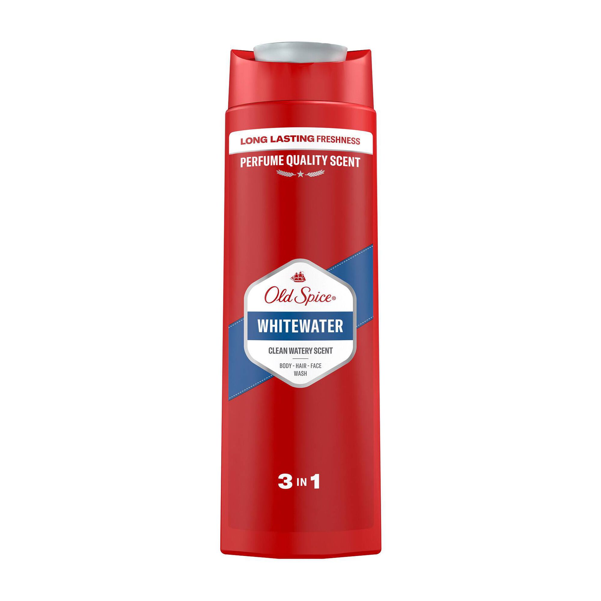 Gel de banho Old Spice 3 IN 1 WhiteWater 400ml