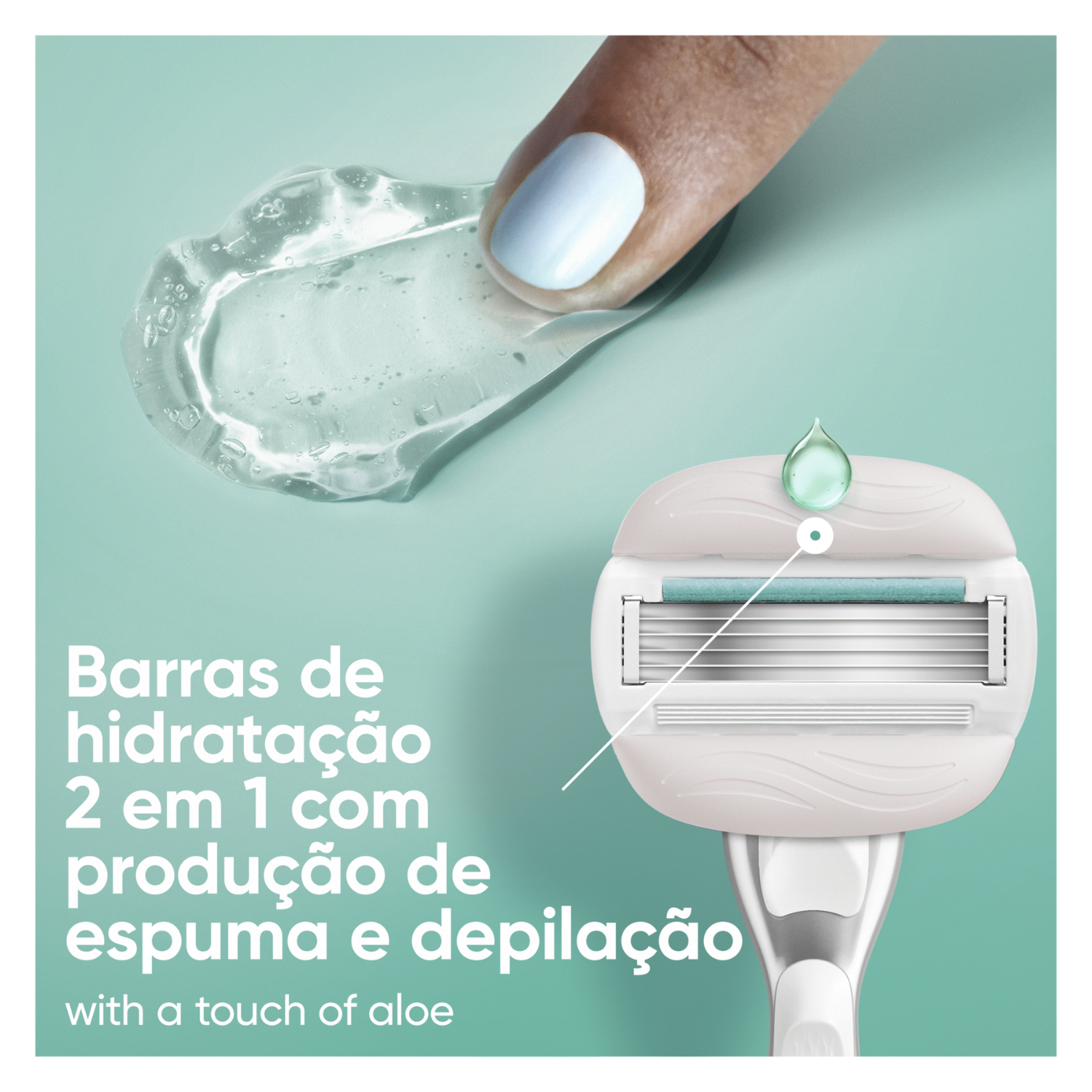 Máquina depiladora Gillette Venus Pro ComfortGlide Sensitive + 2rec
