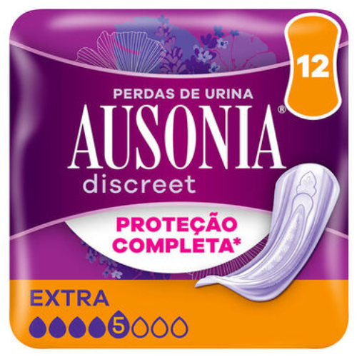 Pensos higiênicos Ausonia discret extra 12un