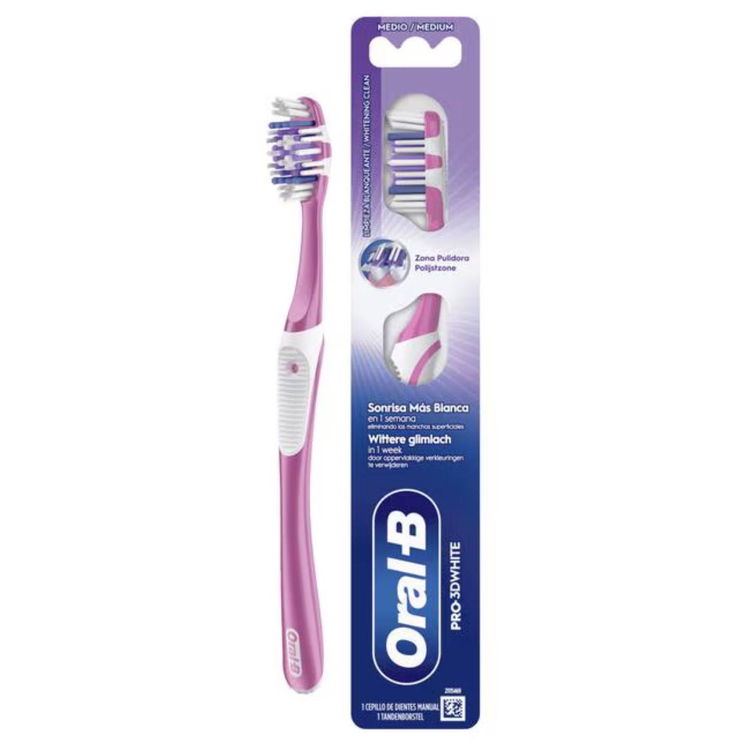 ToothbrushOral-B Pro-3D WHITE 1un