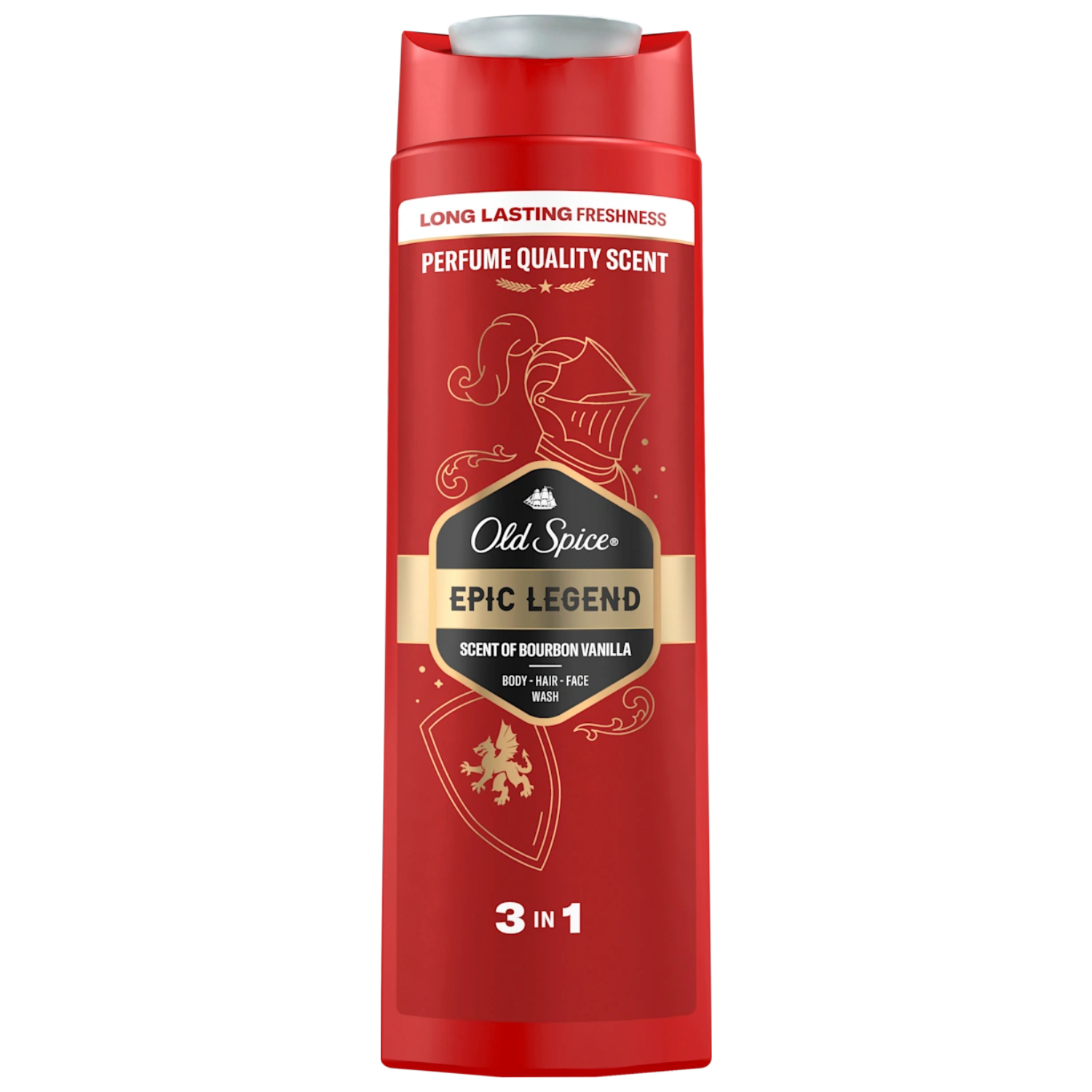 Old Spice Epic Legend 3in1 Shower Gel + Shampoo + Face Wash 400ml