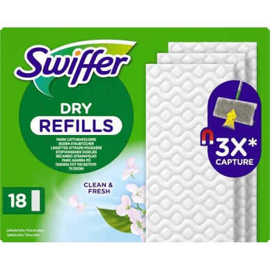 Recarga Swiffer mopa Panos Clean & Fresh 18un