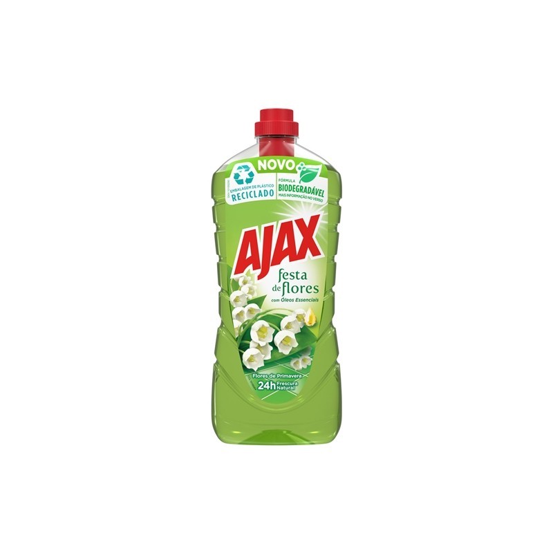 Detergente chão Ajax Flores de Primavera 1l
