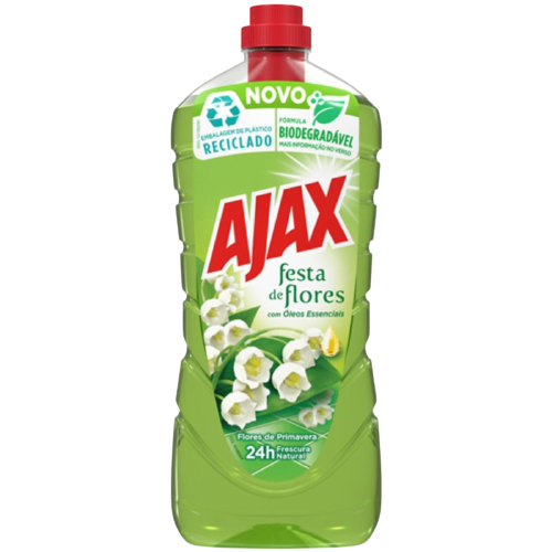 Detergente chão Ajax festa Flores de Primavera 1l