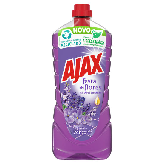 Detergente lava tudo Ajax Festa Lavanda 1l