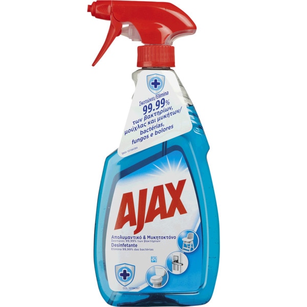 Detergente Multi usos Ajax desinfetante Spray 500m